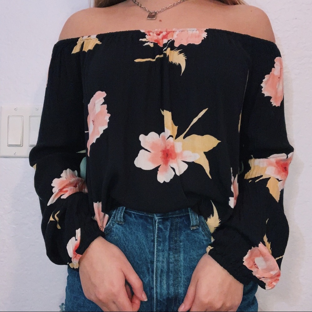 Billabong Off the Shoulder Top
